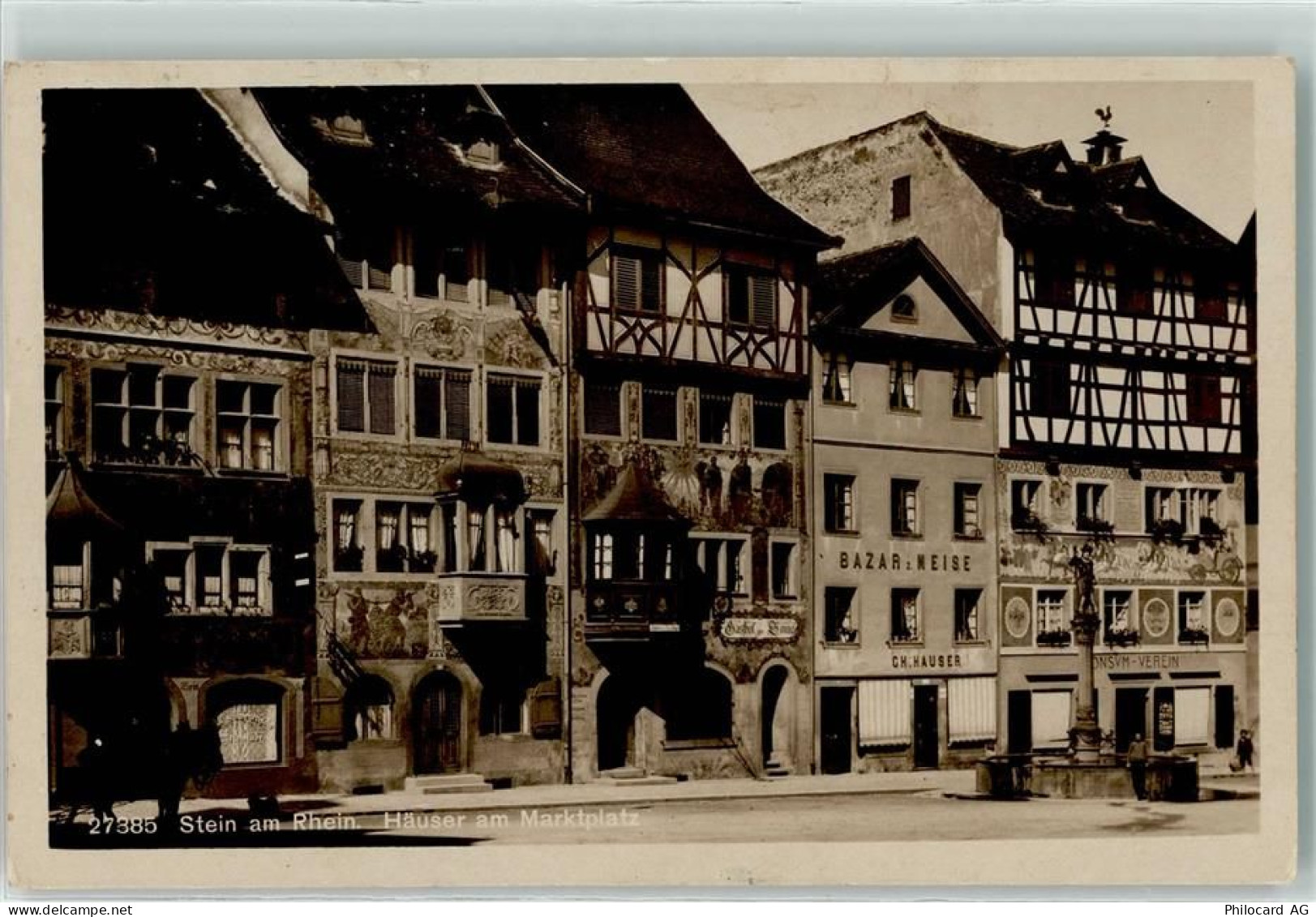 8260 Stein am Rhein - Häuser am Marktplatz Bazar zur Meise Ch Hauser - 10590164