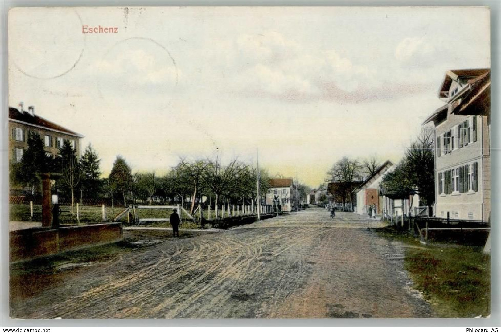 8264 Eschenz 1908 Foto AK - 13666717