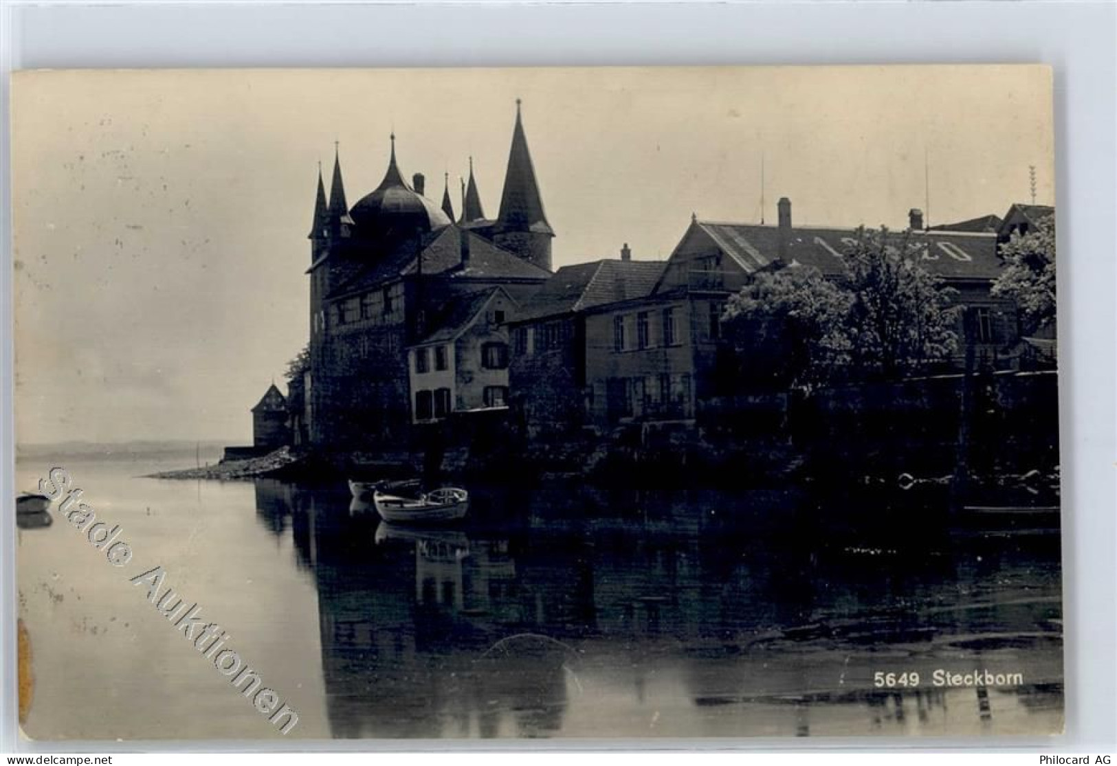 8266 Steckborn - Bahnpoststempel, Burg, Schloss - 51280123