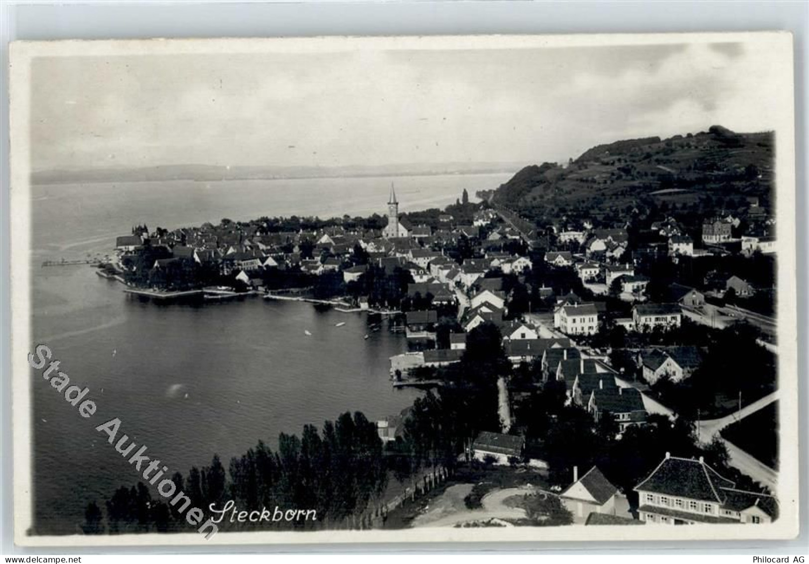 8266 Steckborn - Bahnpoststempel, Kirche - 51280125