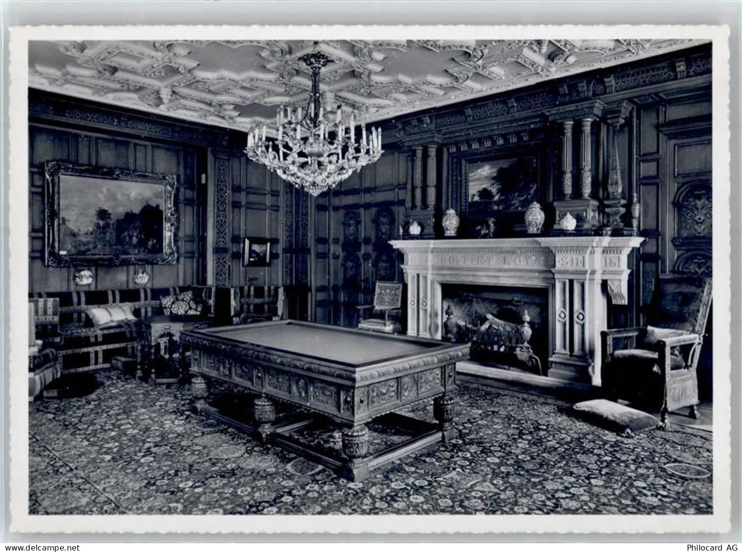 8268 Salenstein - Schloss Eugensberg Billardzimmer - 51797092