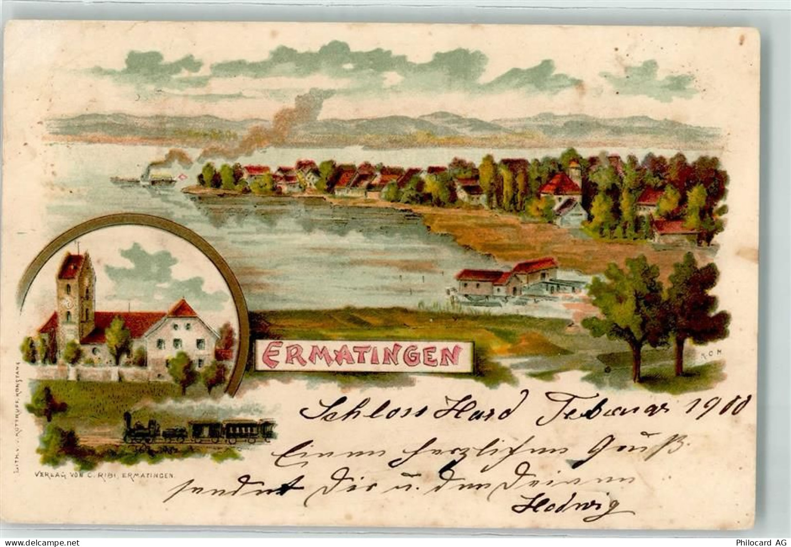 8272 Ermatingen 1900 - Kirche - 13607081