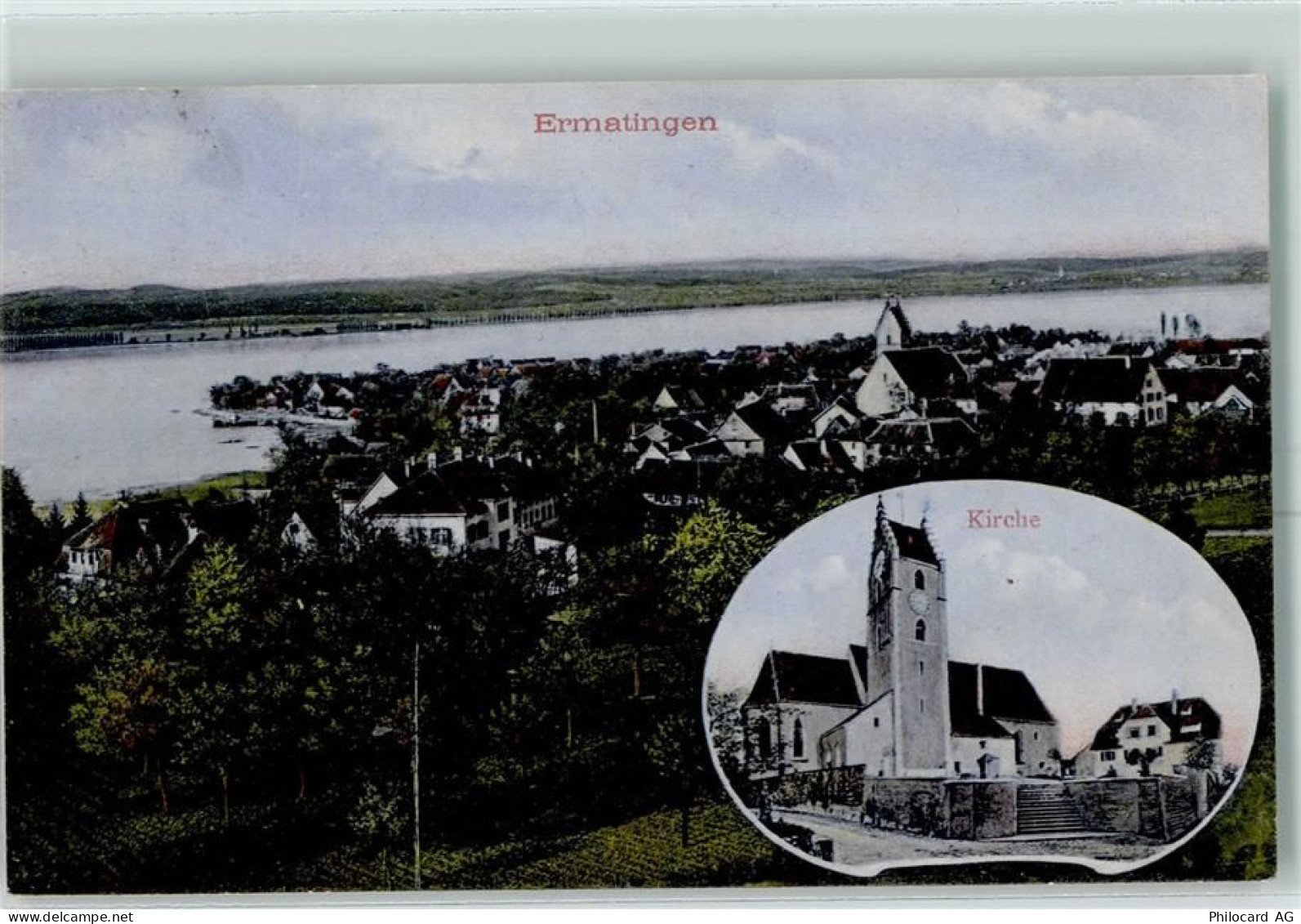 8272 Ermatingen 1911 - Kirche - 13226711
