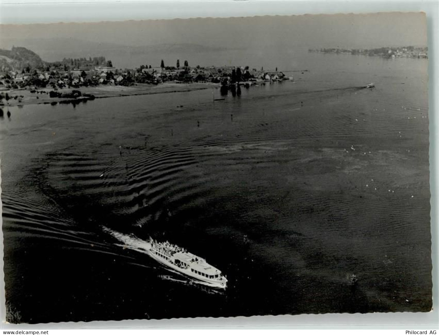 8272 Ermatingen - Fliegeraufnahme Motorschiff - 39691301