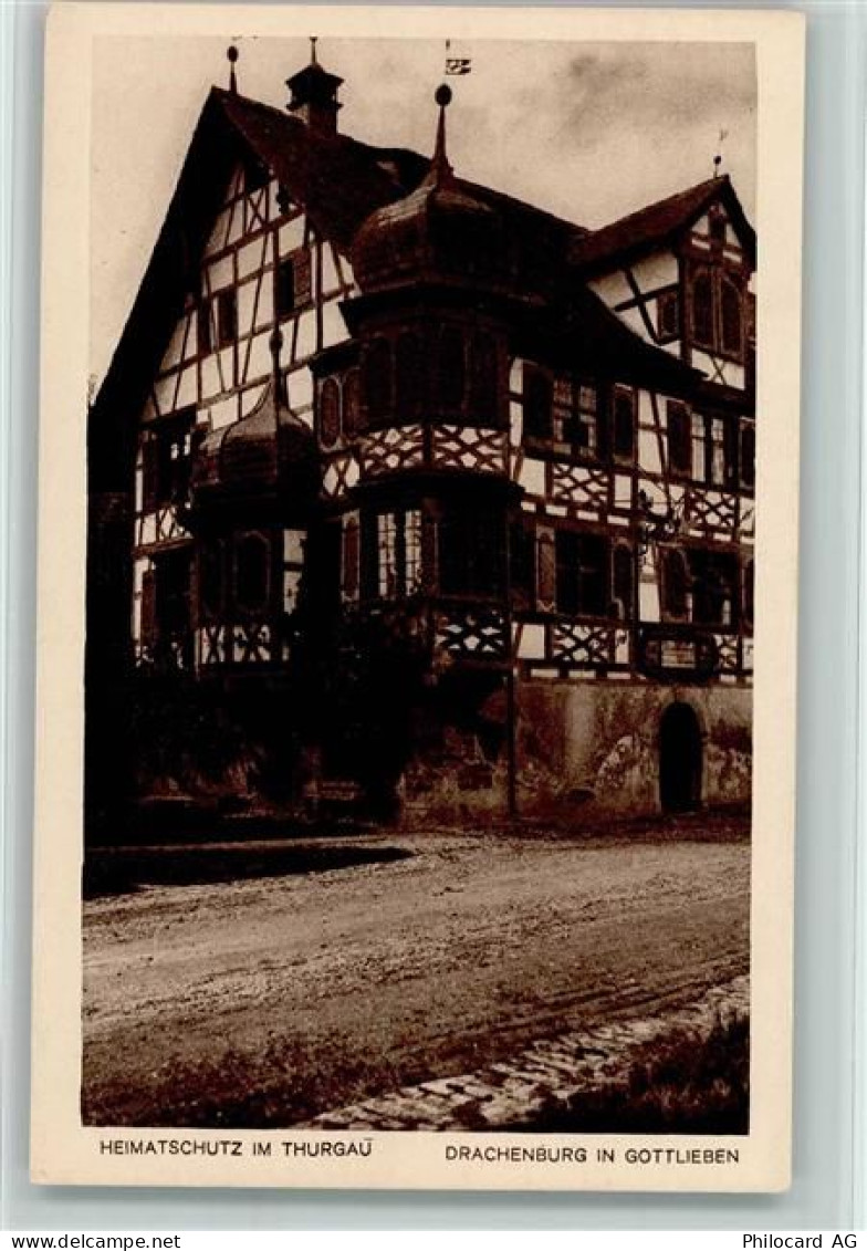 8274 Gottlieben - Drachenburg in Gottlieben Heimatschutz im Thurgau - 10163215