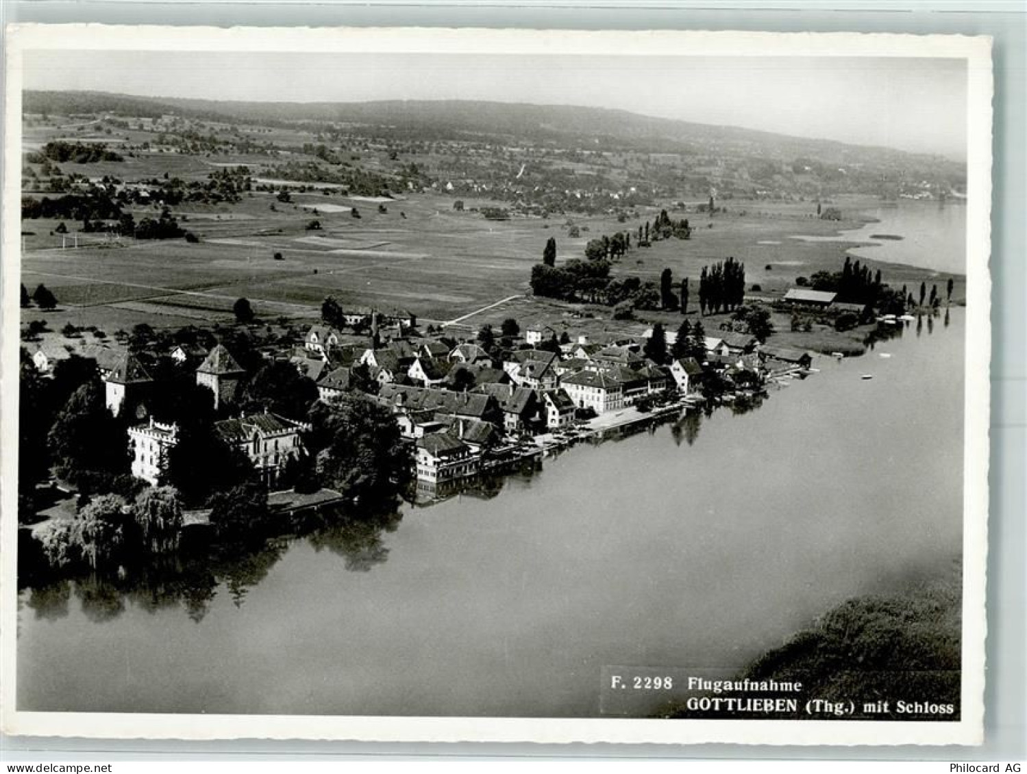 8274 Gottlieben - Fliegeraufnahme Schloss - 10394331