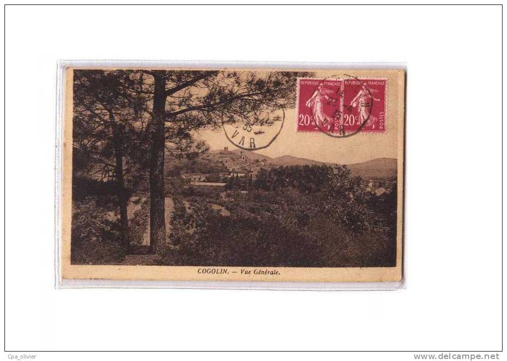 83 COGOLIN Vue Générale, ed Audibert, 1935