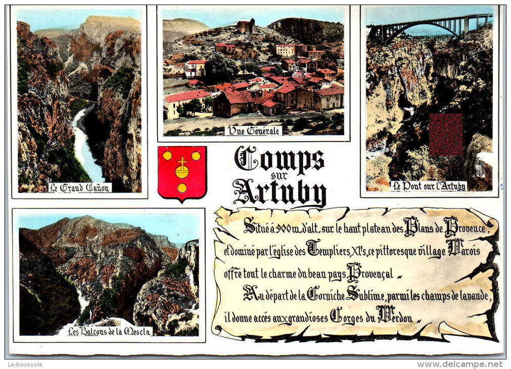 83 COMPS SUR ARTUBY - divers vues --