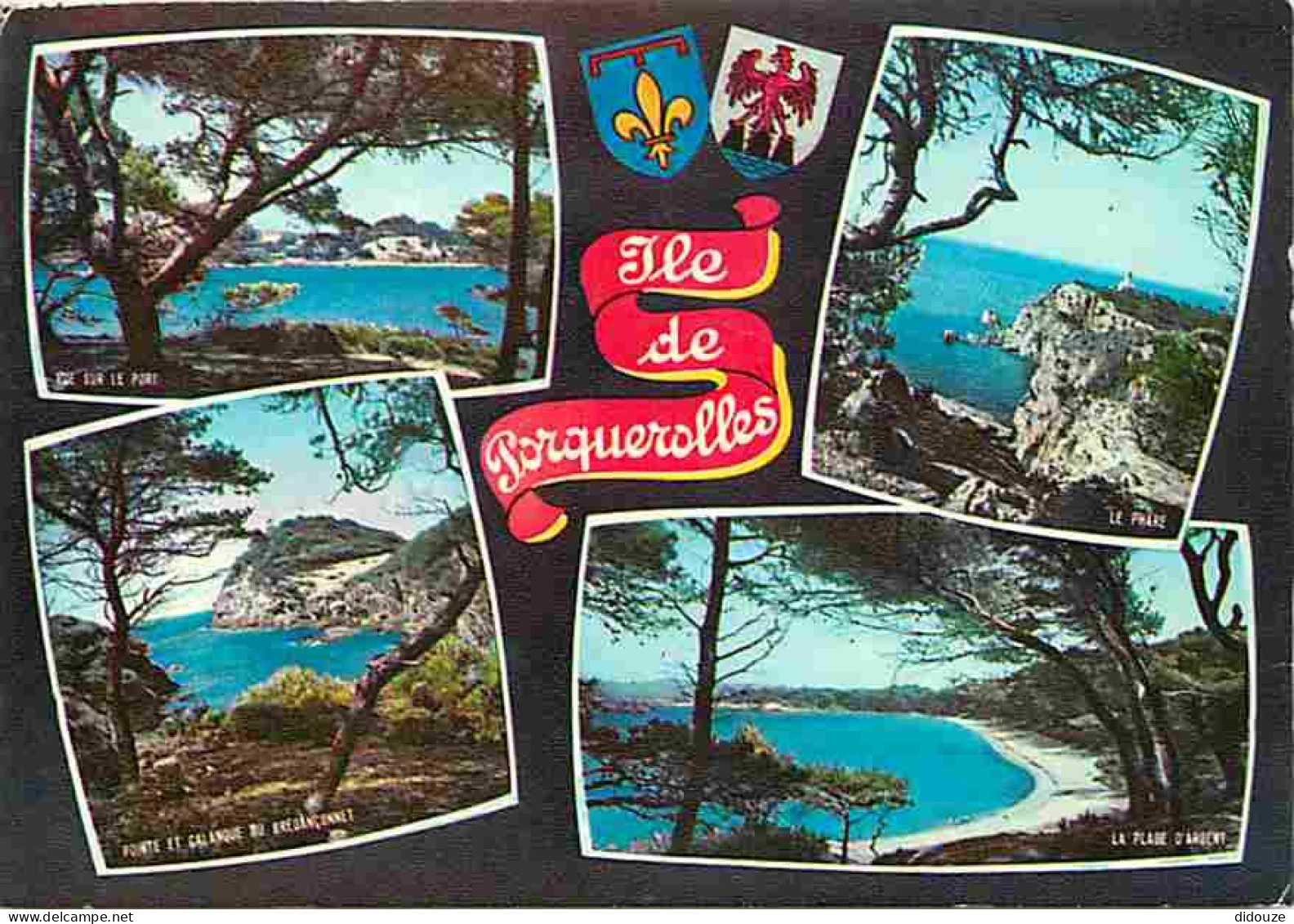 83 - Ile de Porquerolles - Multivues - CPM - Voir Scans Recto-Verso