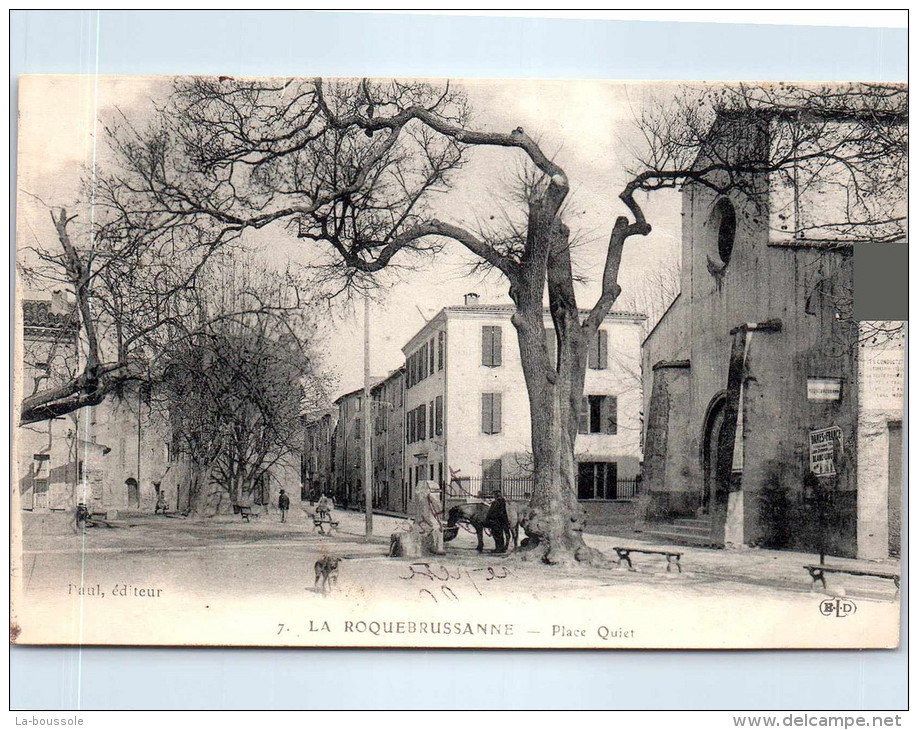 83 LA ROQUEBRUSSANNE - place quiet --