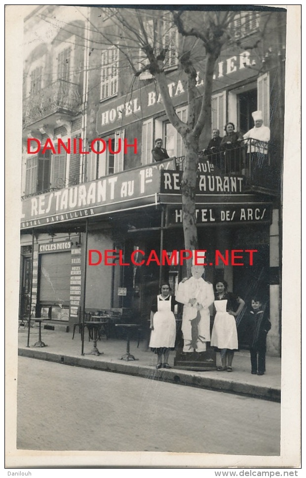 83 // LES ARCS   CARTE PHOTO   RESAUTANT HOTEL DES ARCS