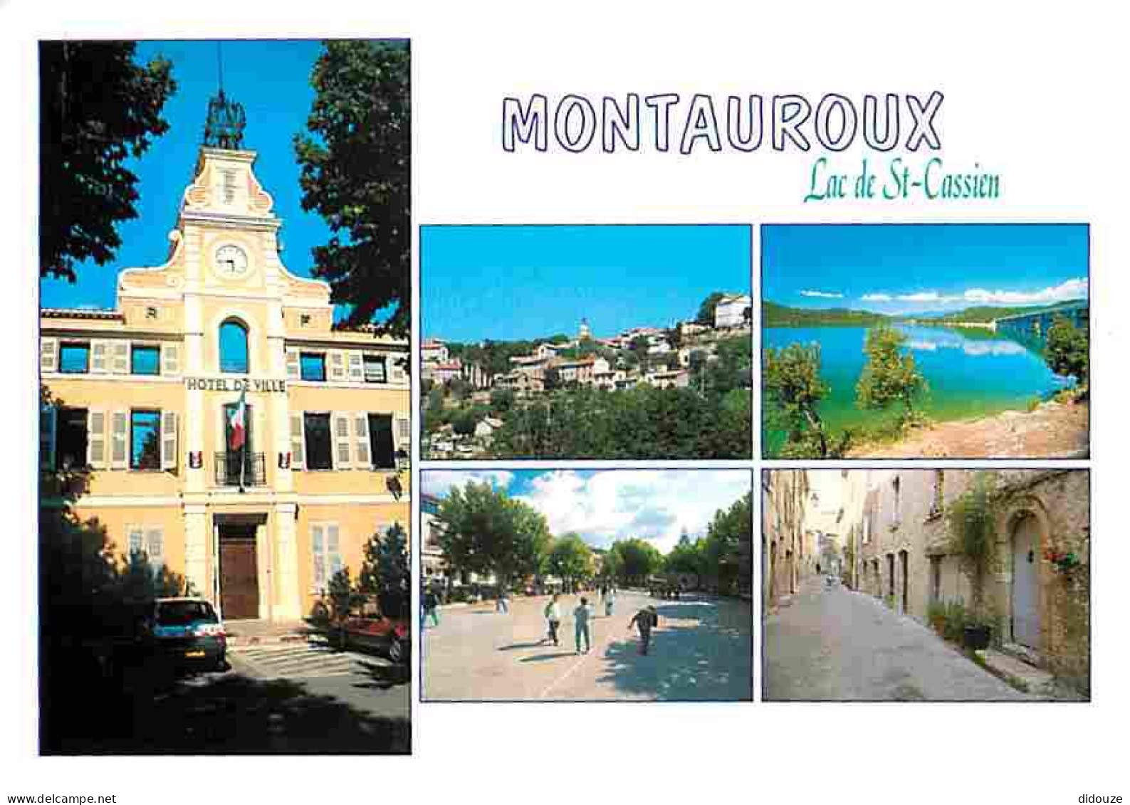 83 - Montauroux - Lac de Saint Cassien - Multivues - CPM - Voir Scans Recto-Verso