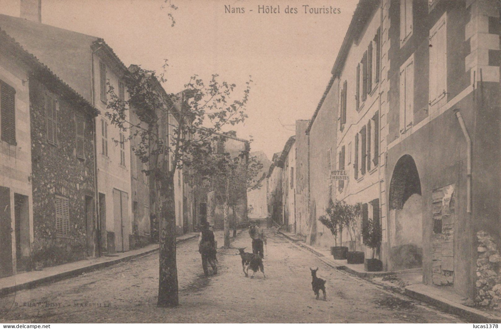 83 / NANS LES PINS / HOTEL DES TOURISTES / EDIT RUAT