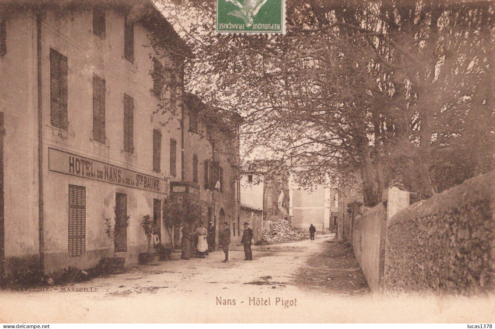 83 / NANS LES PINS / HOTEL PIGOT / EDIT RUAT