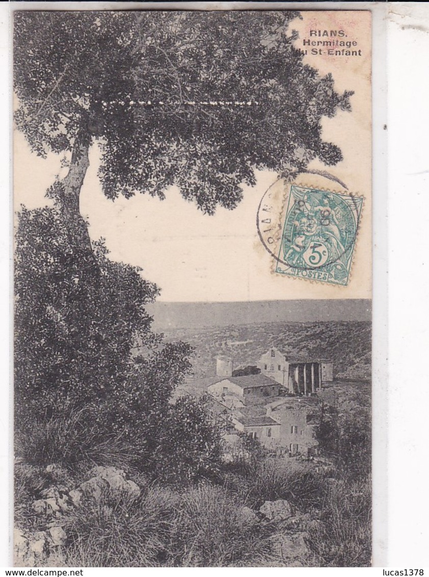 83 / RIANS / HERMITAGE DU SAINT ENFANT