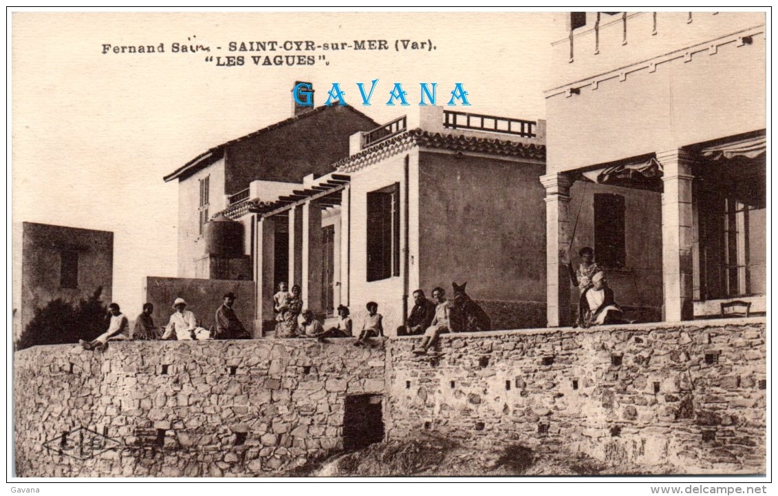 83 SAINT-CYR-sur-MER - Les Vagues