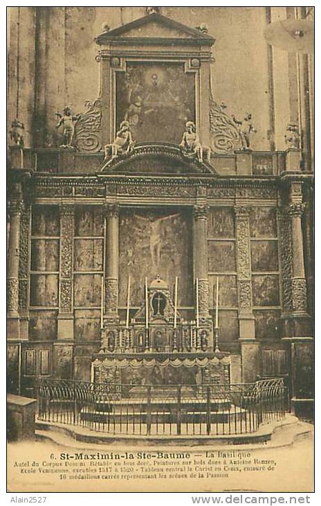 83 - SAINT-MAXIMIN-la-Sainte-BAUME - La Basilique