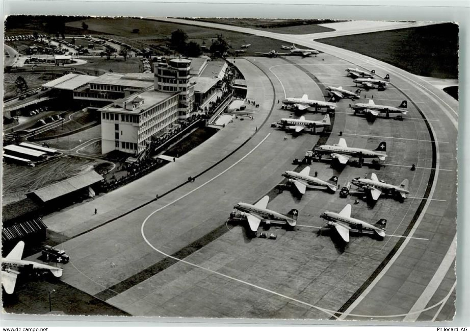 8302 Kloten - Flugplatz Fliegeraufnahme - 39701340