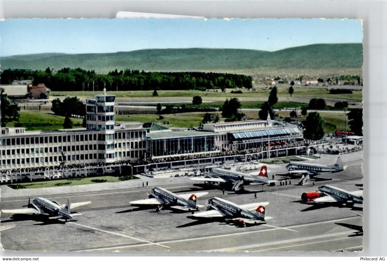 8302 Kloten Foto AK Fliegeraufnahme Flughafen - 51710959