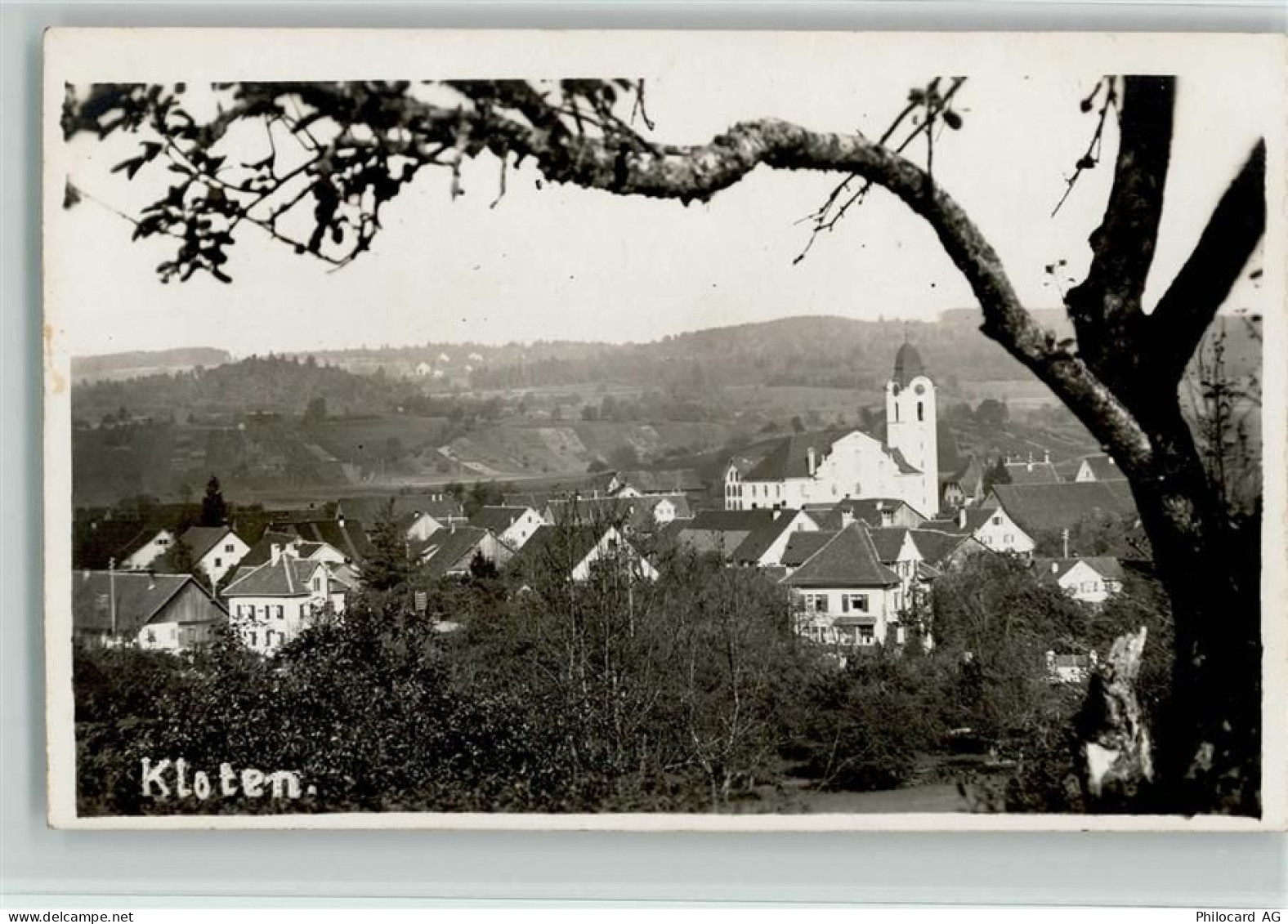 8302 Kloten Foto AK Stempel Kaserne Kloten Militärpost - 13218027