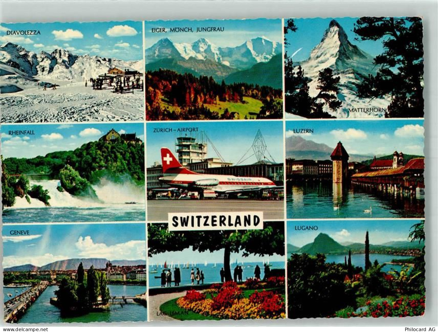 8302 Kloten - Tourismusziel Diavolezza Genf Lugano Luzern Airport - 39695562