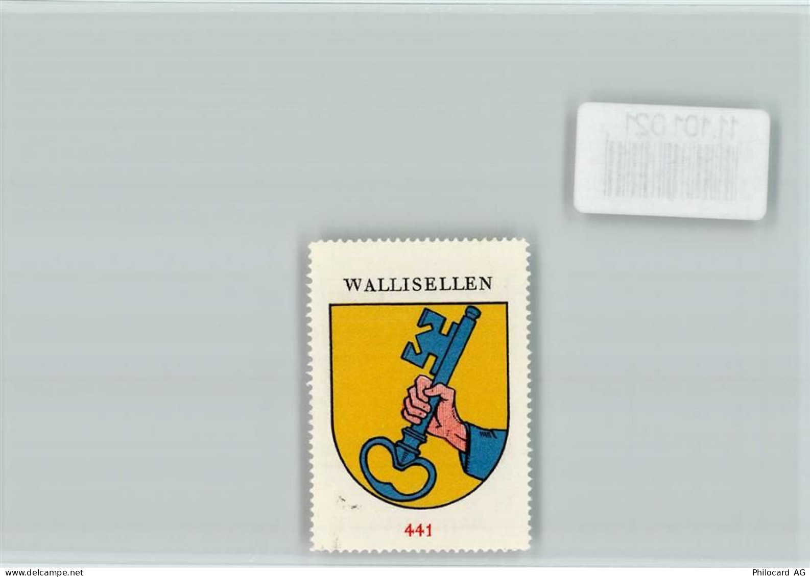 8304 Wallisellen - Vignette Wappen Kaffee Hag ca 1920-1940 Wallisellen... - 11101021