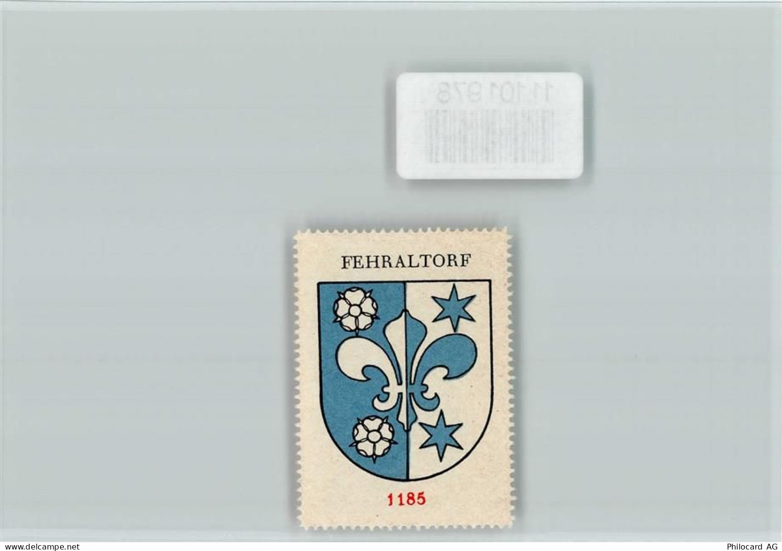 8320 Fehraltorf - Vignette Wappen Kaffee Hag ca 1920-1940 - 11101978