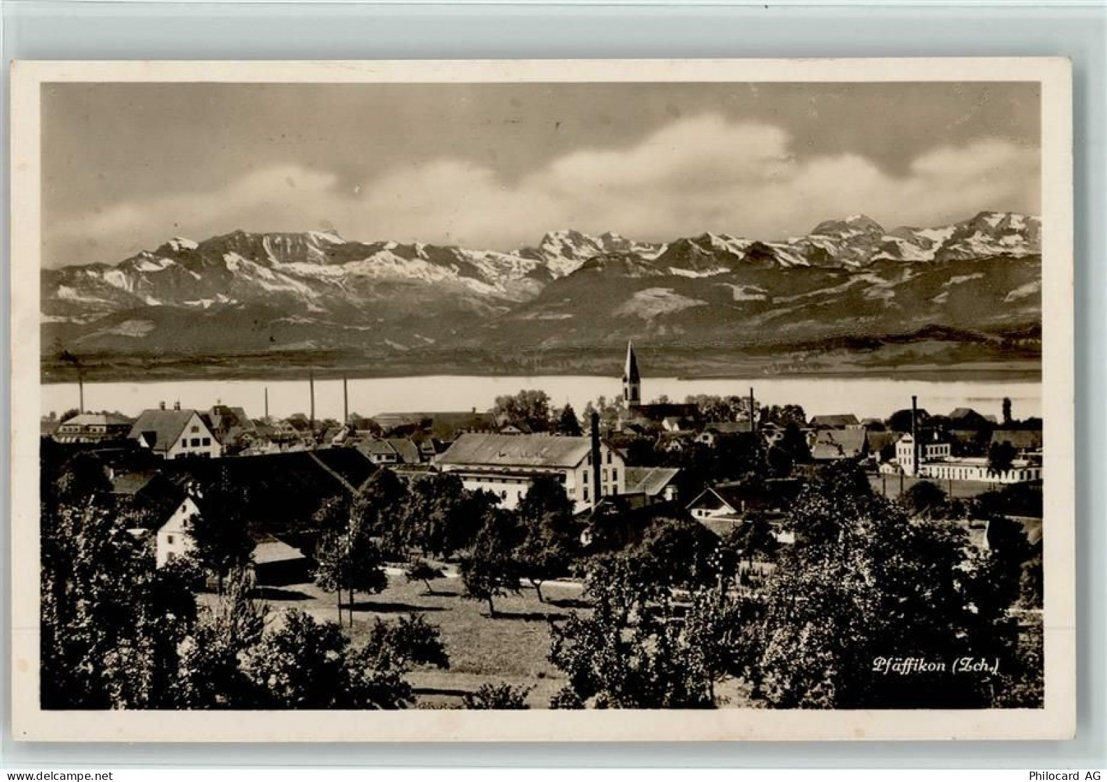 8330 Pfäffikon ZH - Blick nach Pfäffikon - 13110012