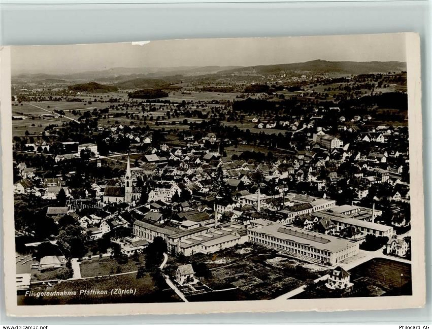 8330 Pfäffikon ZH - Fliegeraufnahme Feldpost - 13095060