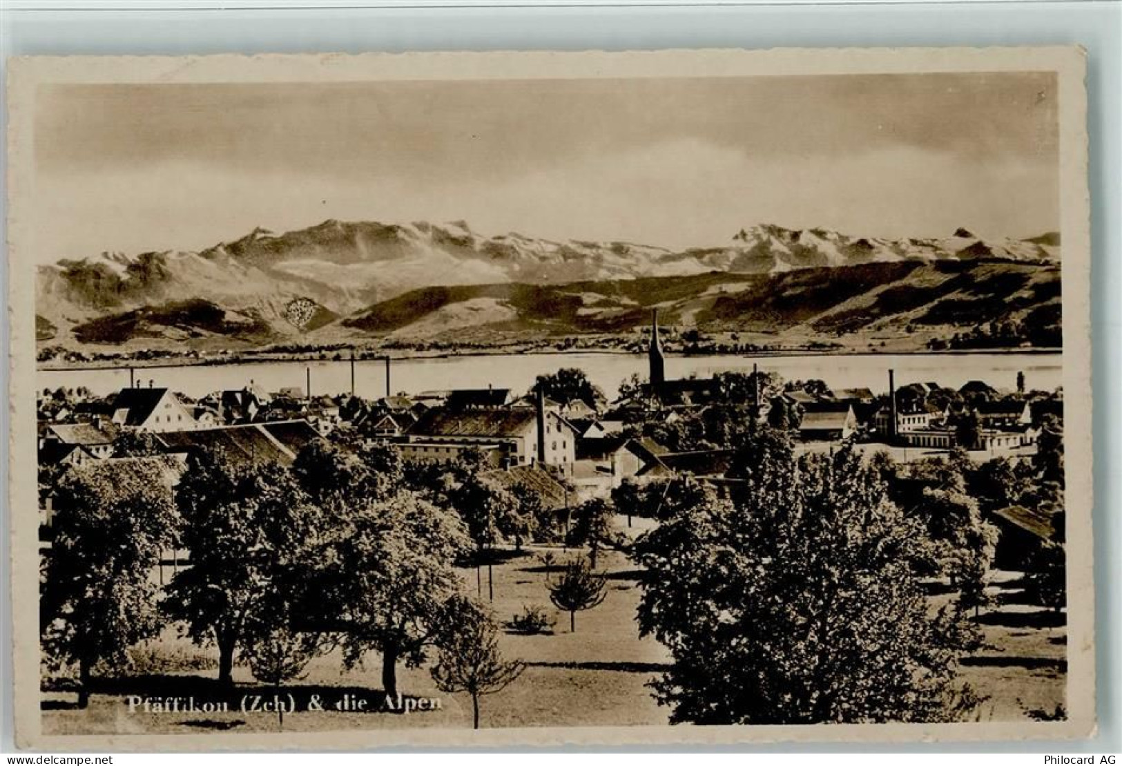 8330 Pfäffikon ZH - und die Alpen - 13095467