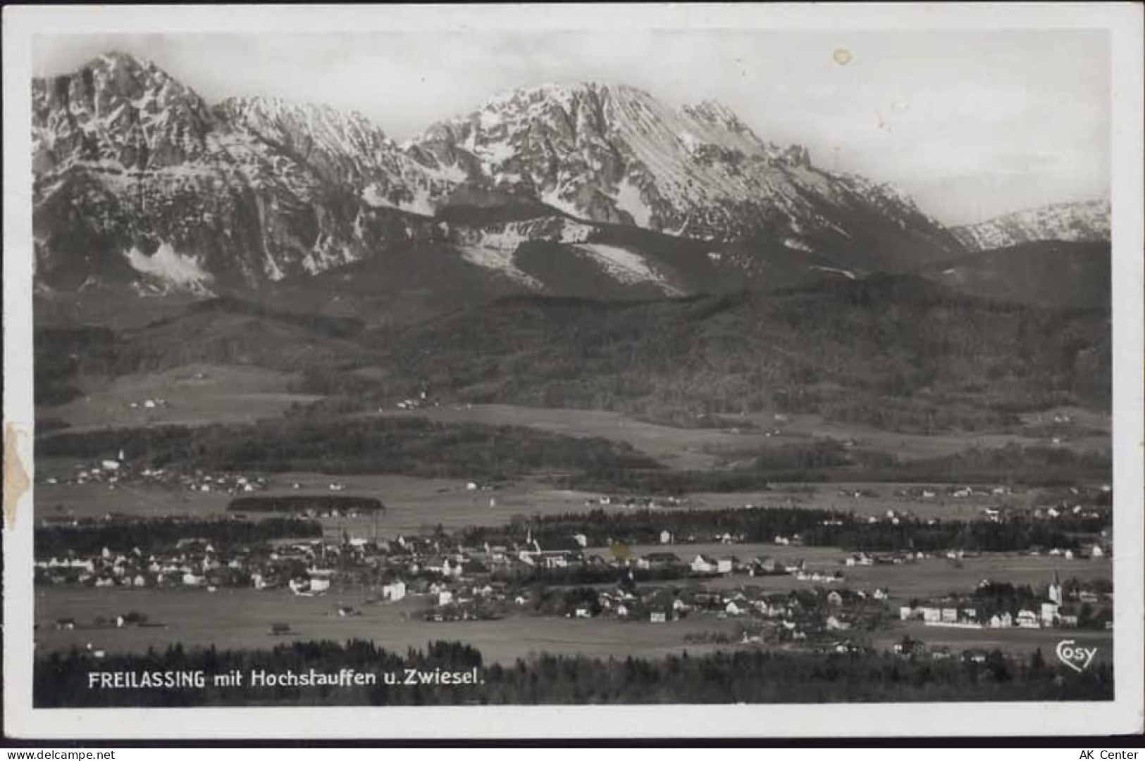 83395 W8228 Freilassing um 1933 - Freilassing mit Hochstauffen u. Zwiese... - 20005855
