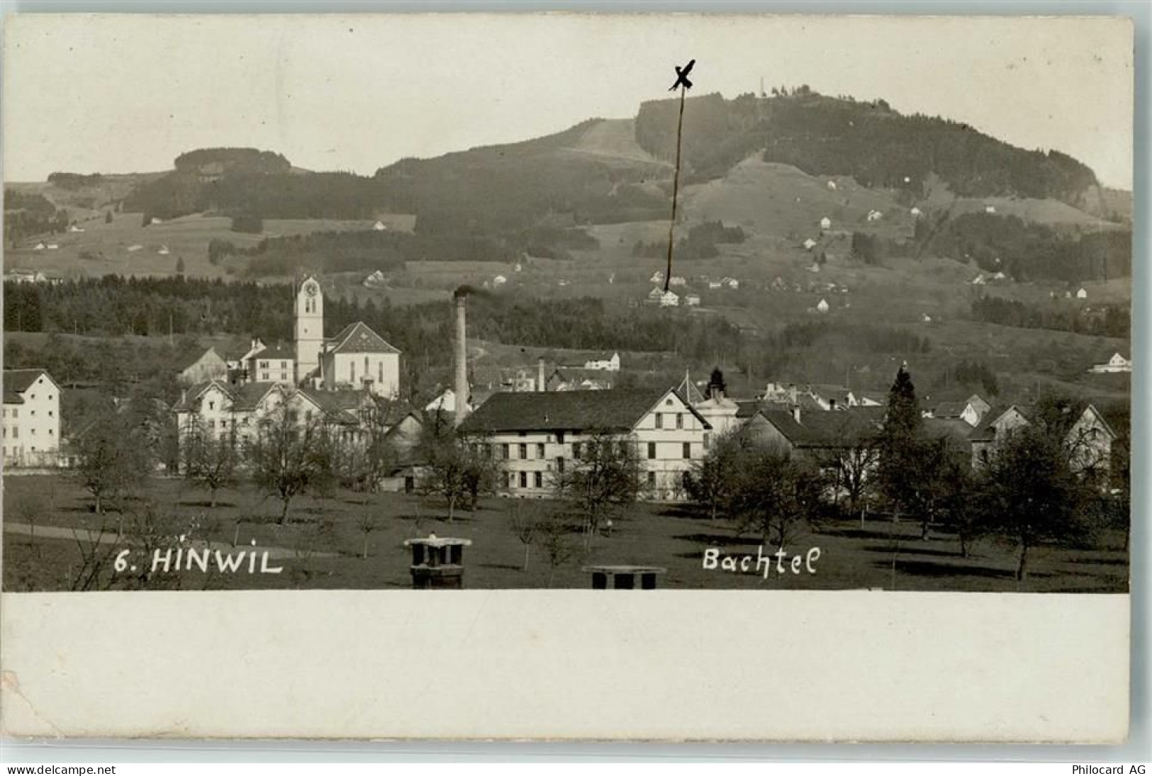 8340 Hinwil 1911 Gebrauchsspuren Bachtel Eckbug - 13289881