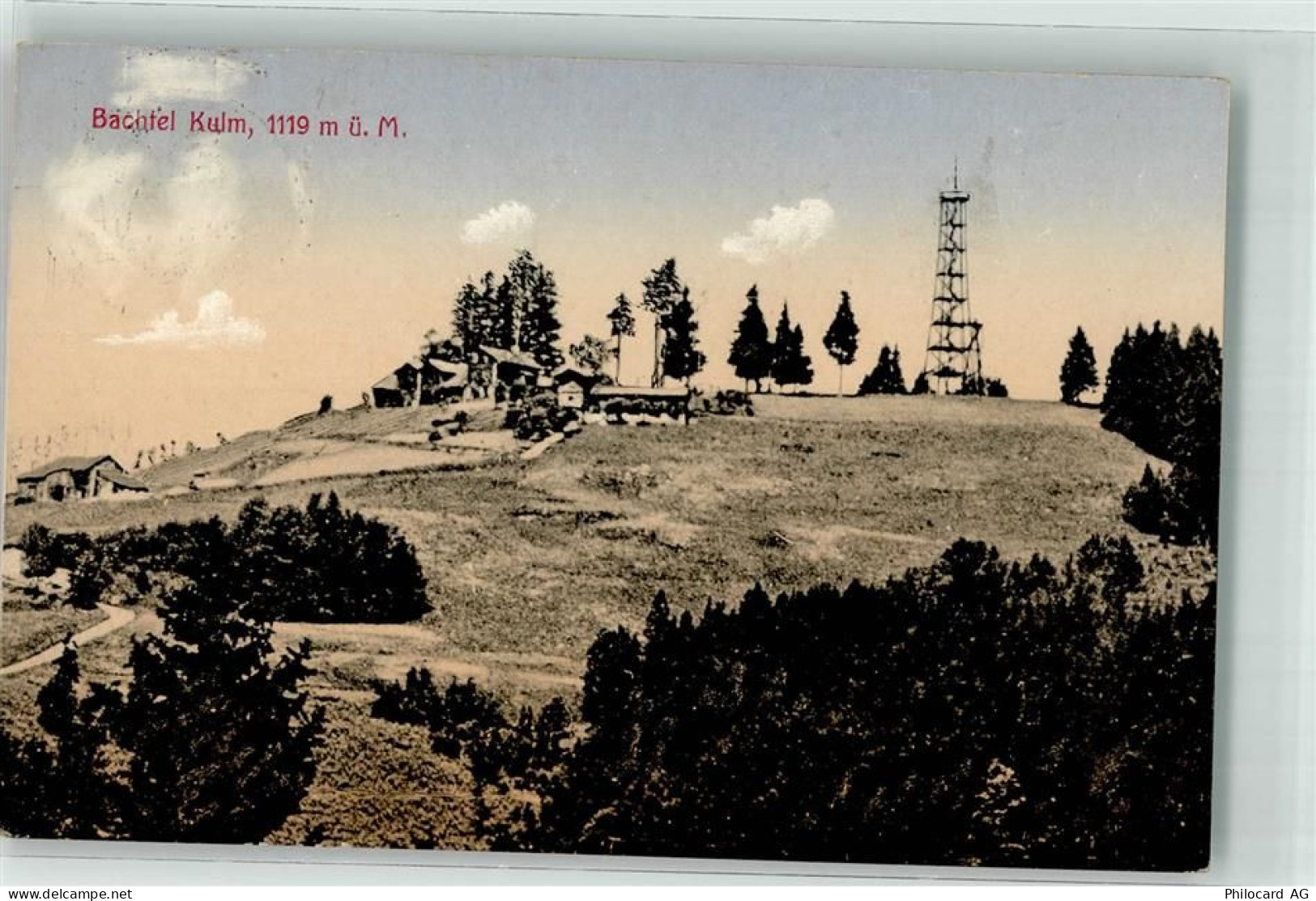 8340 Hinwil 1915 - Bachtel Kulm - 39700540