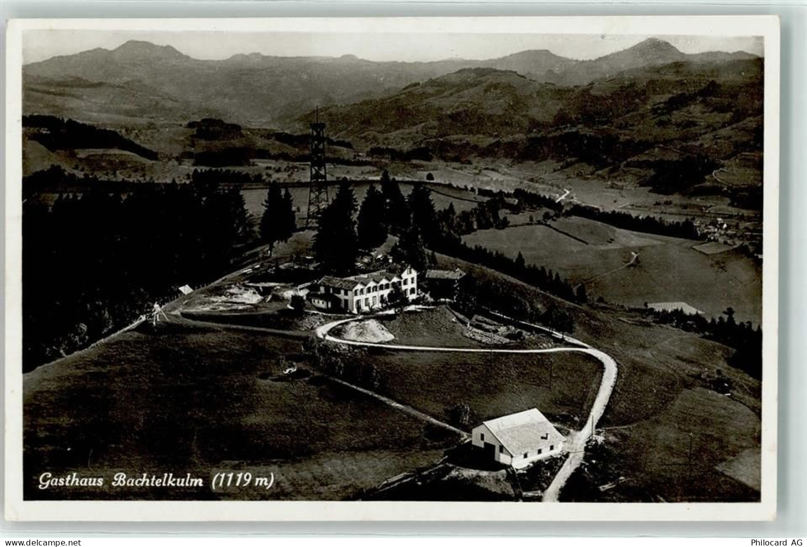 8340 Hinwil - Fliegeraufnahme Gasthaus Bachtel Kulm - 10603990