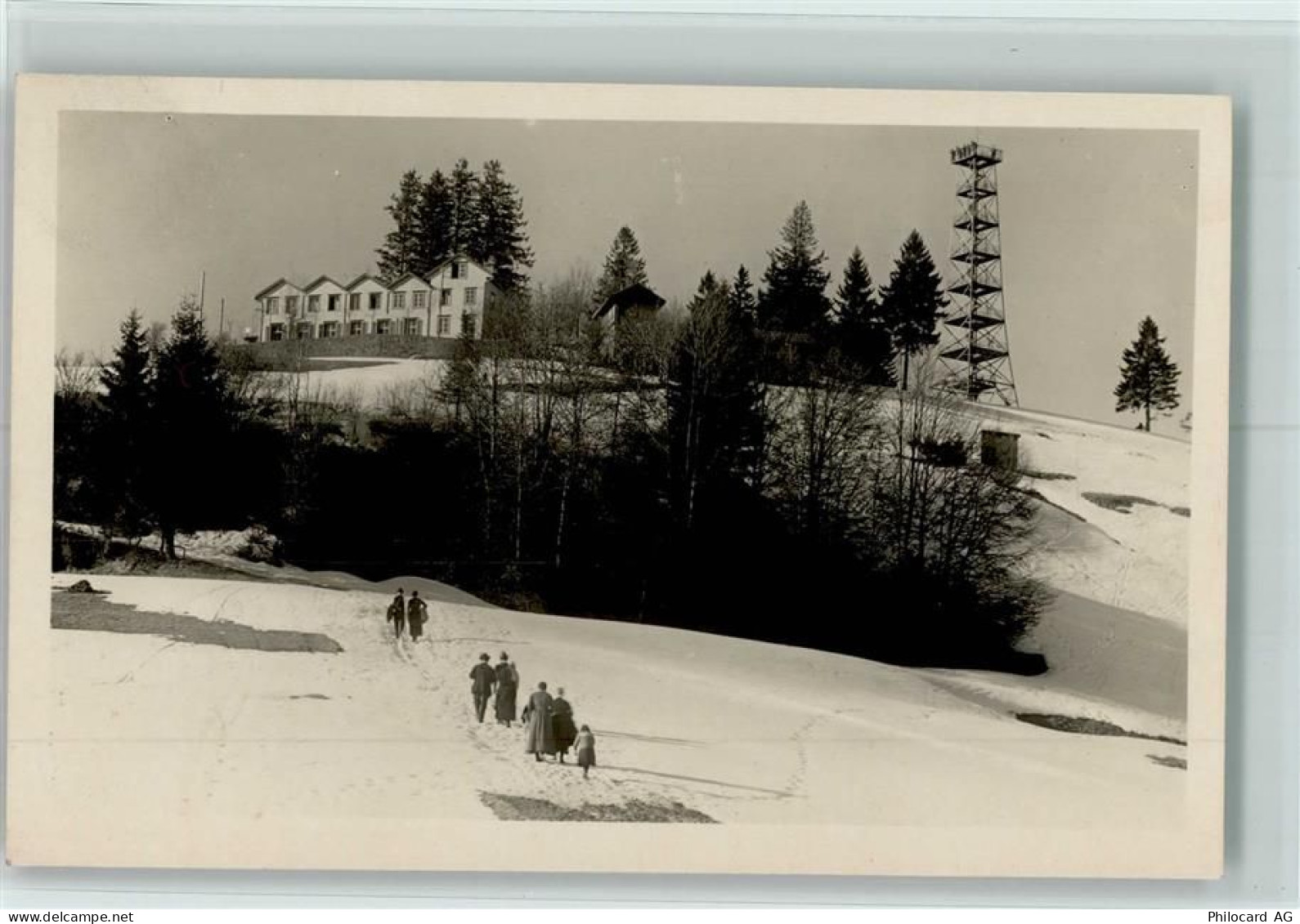 8340 Hinwil - Gasthaus Bachtelkulm Winter - 13109726