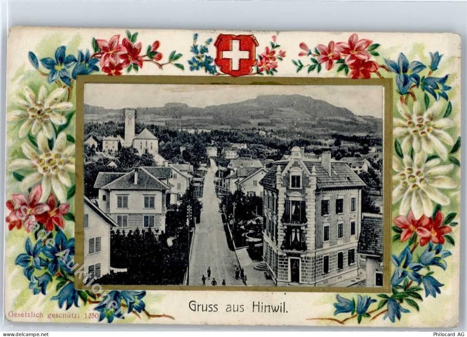 8340 Hinwil - Präge-Karte - 51093772