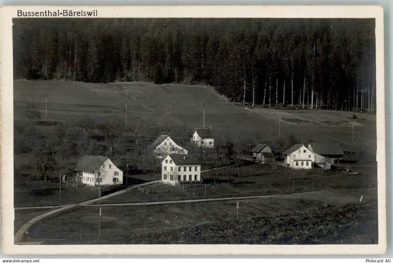 8344 Bäretswil 1923 Foto AK Bussenthal - 13568328