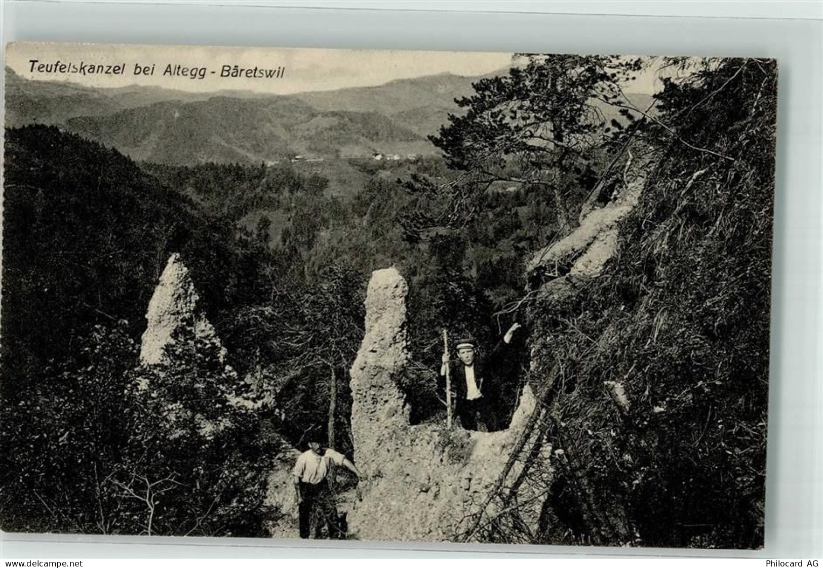 8344 Bäretswil - Teufelskanzel Feldpost Batailon 5 - 39700547