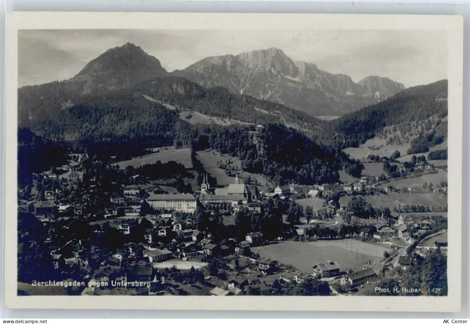 83471 W8240 Berchtesgaden - Berchtesgaden gegen Untersberg - 50616428