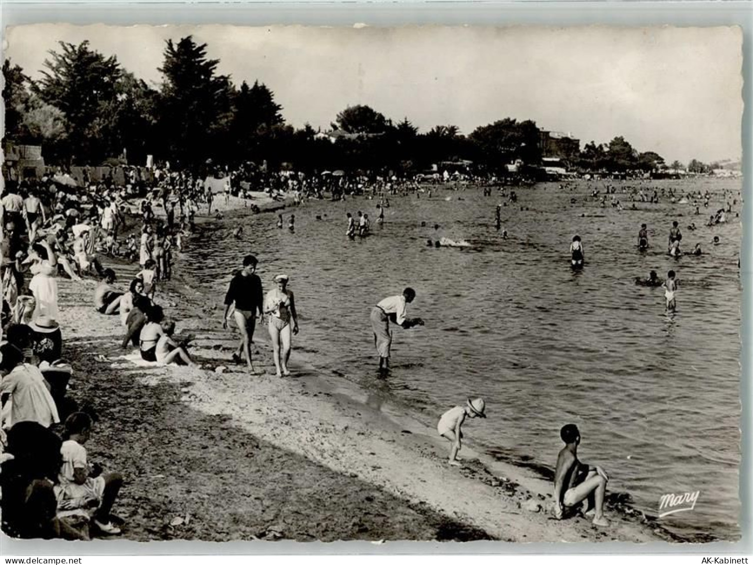 83500 La Seyne-sur-Mer 1948 Foto AK Schwimmbad Strand Mar-Vivo - 38064565