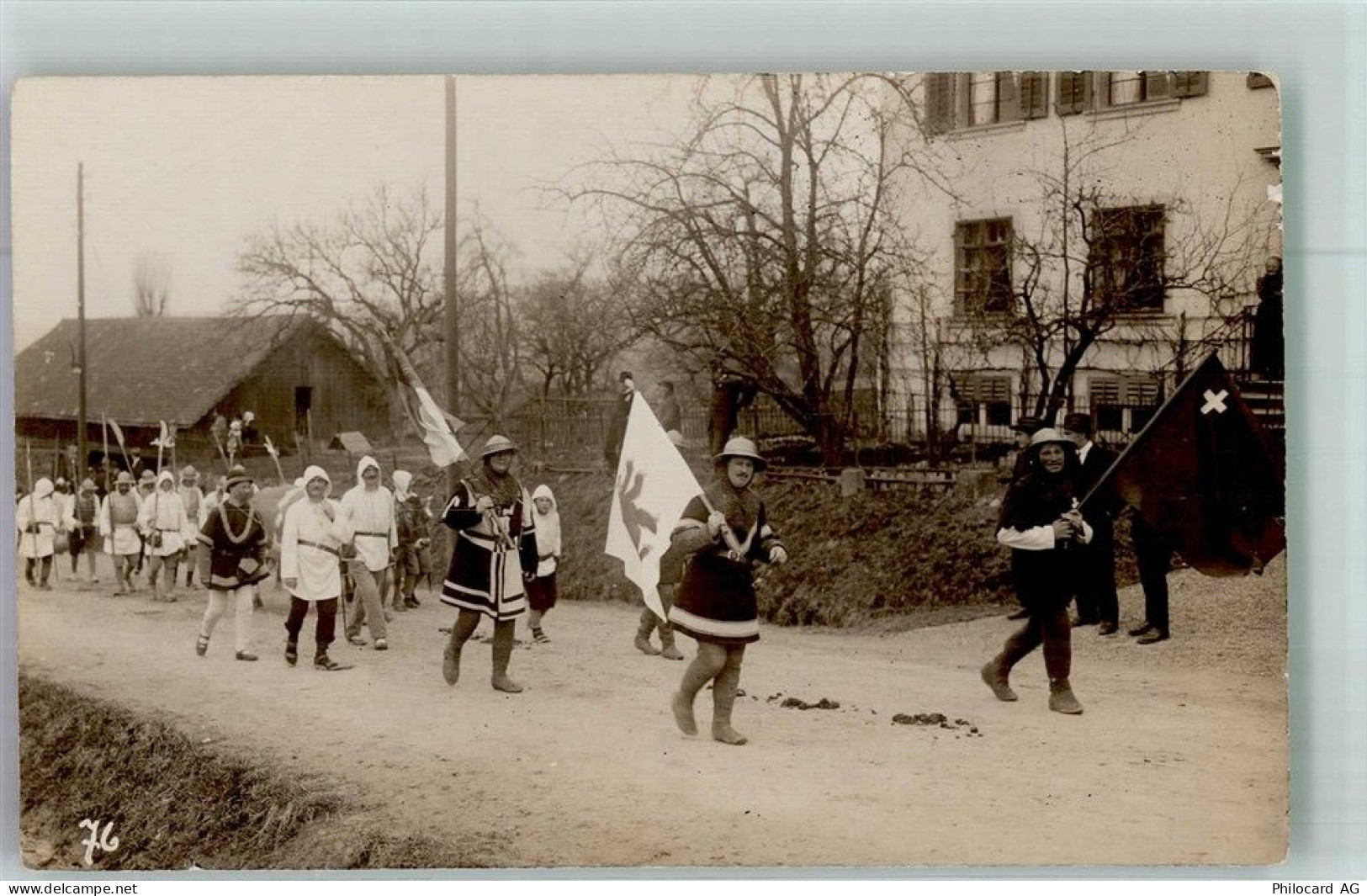 8353 Elgg Foto AK Historischer Umzug - 13673228