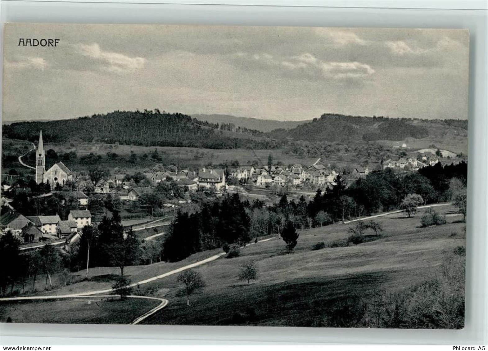 8355 Aadorf 1918 - Vue generale, gute Erhaltung AK - 13070622