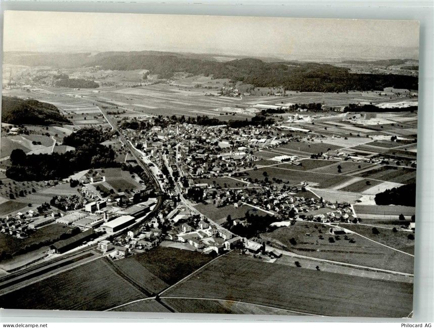 8355 Aadorf 1971 Foto AK Fliegeraufnahme - 38245791