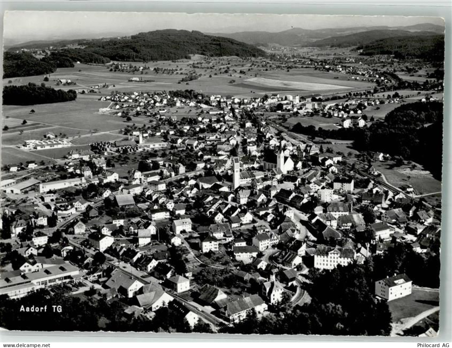 8355 Aadorf Foto AK Fliegeraufnahme - 10729473