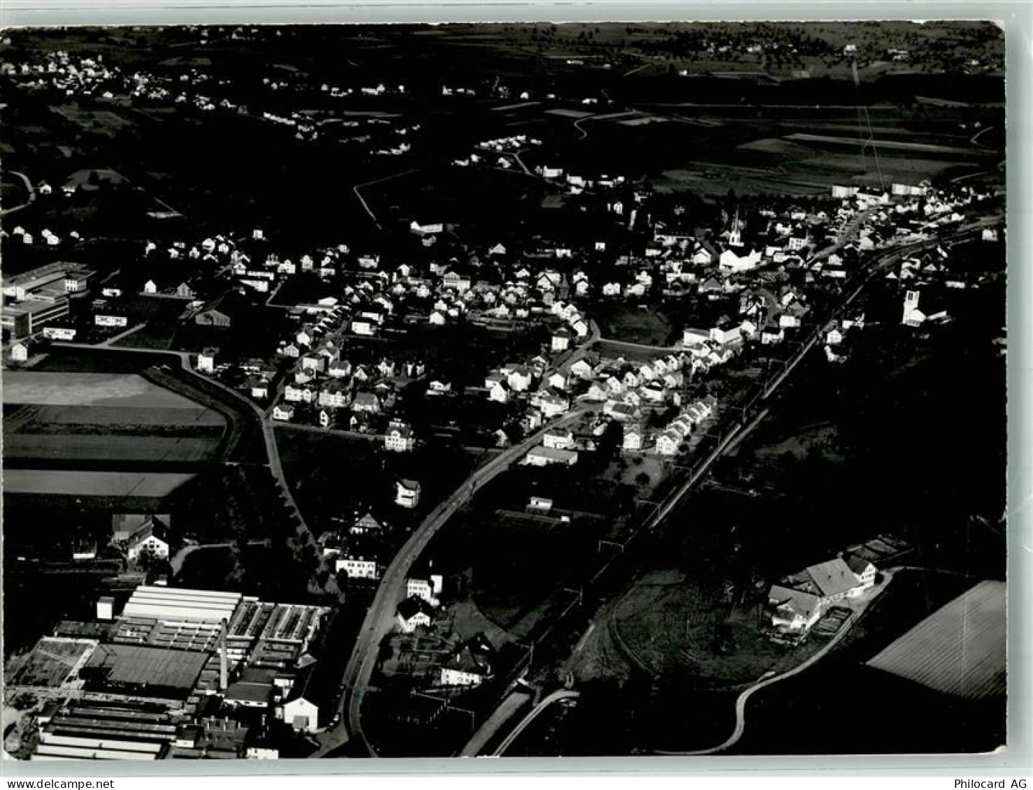 8370 Sirnach 1967 Foto AK Fliegeraufnahme - 38069859