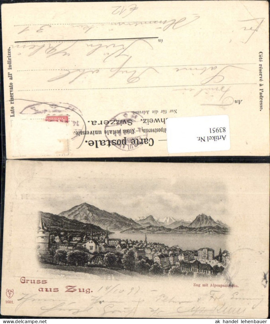 83951,Gruß aus Zug Kt Zug