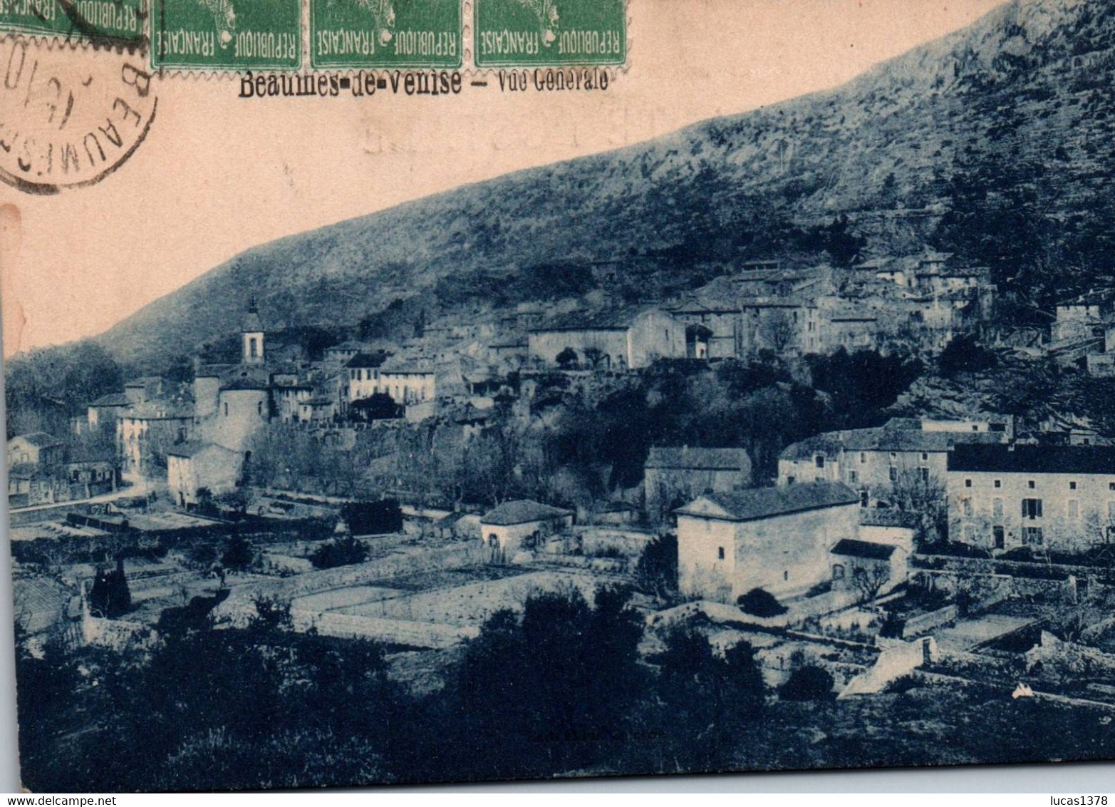 84 / BEAUMES DE VENISE / VUE GENERALE