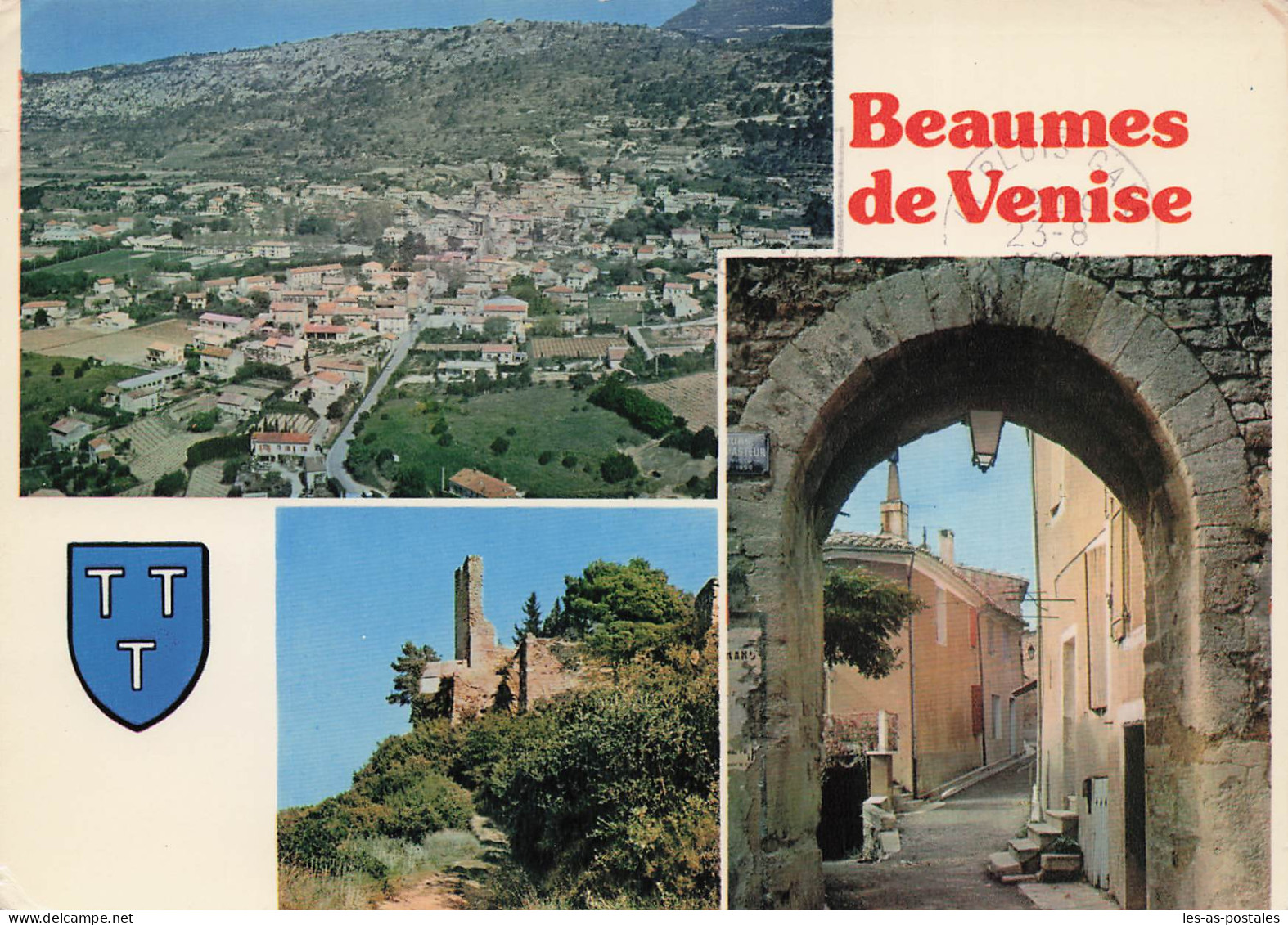 84 BEAUMES DE VENISE VUE GENERALE