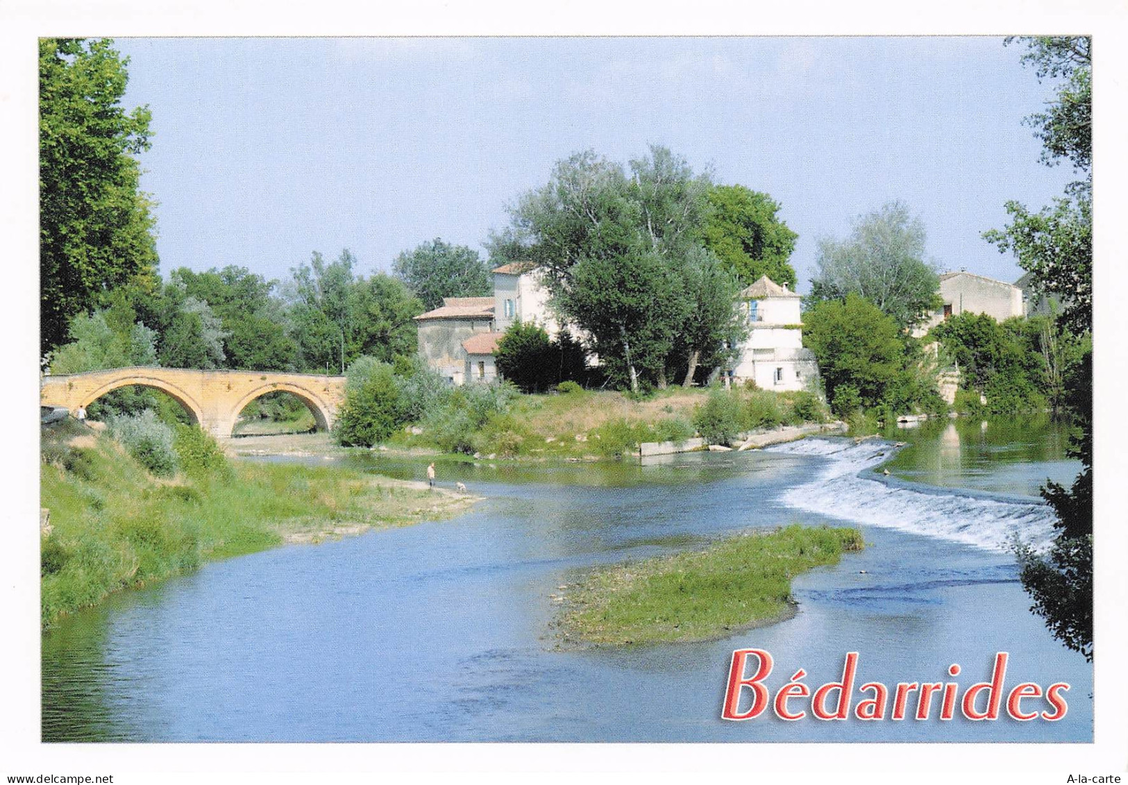84 BEDARRIDES PONT SUR L OUVEZE