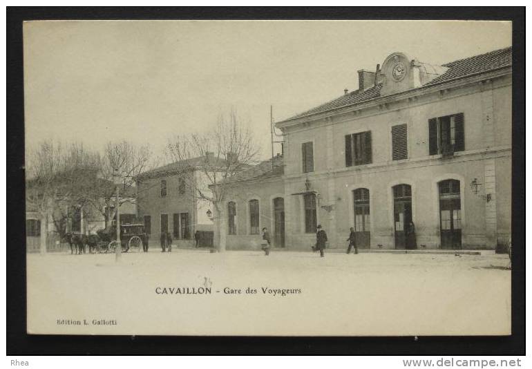 84 Cavaillon exterieur gare    D84D  K84035K  C84035C RH016647
